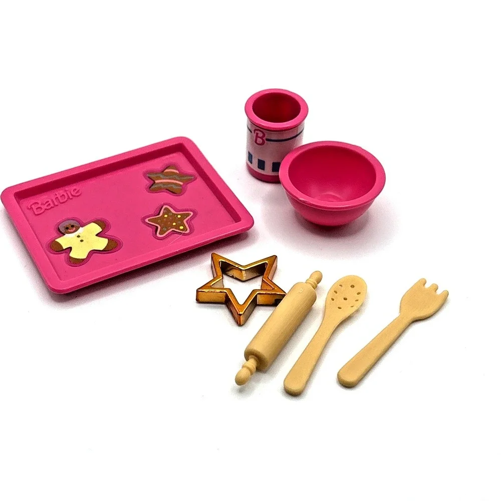 Vintage 90s Mattel Barbie Pretty Treasures Baking Set #14983  Replacement Pieces